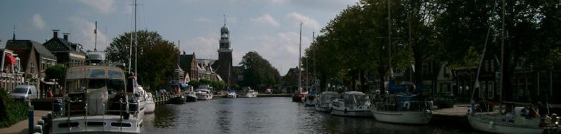 "Innenstadt-Kanal" von Lemmer (Friesland)